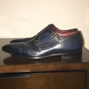 Magnanni navy sz 10 shoes